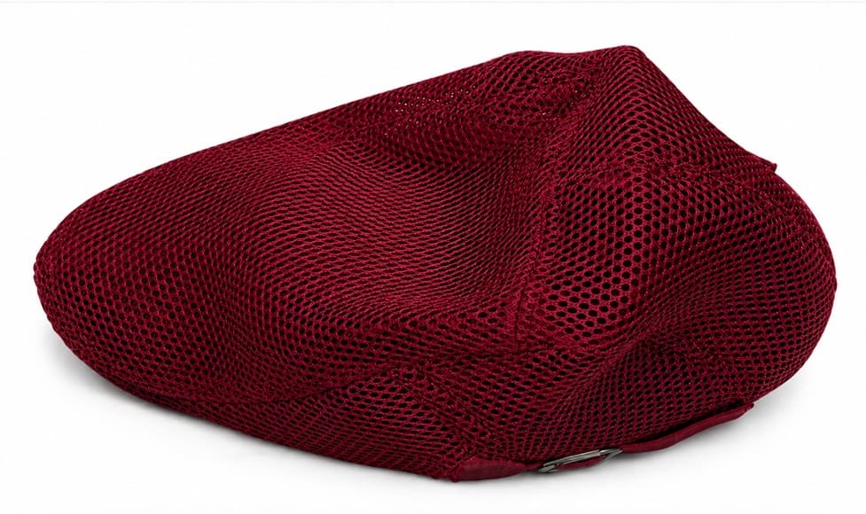 GORRO ROJO CON MALLA
