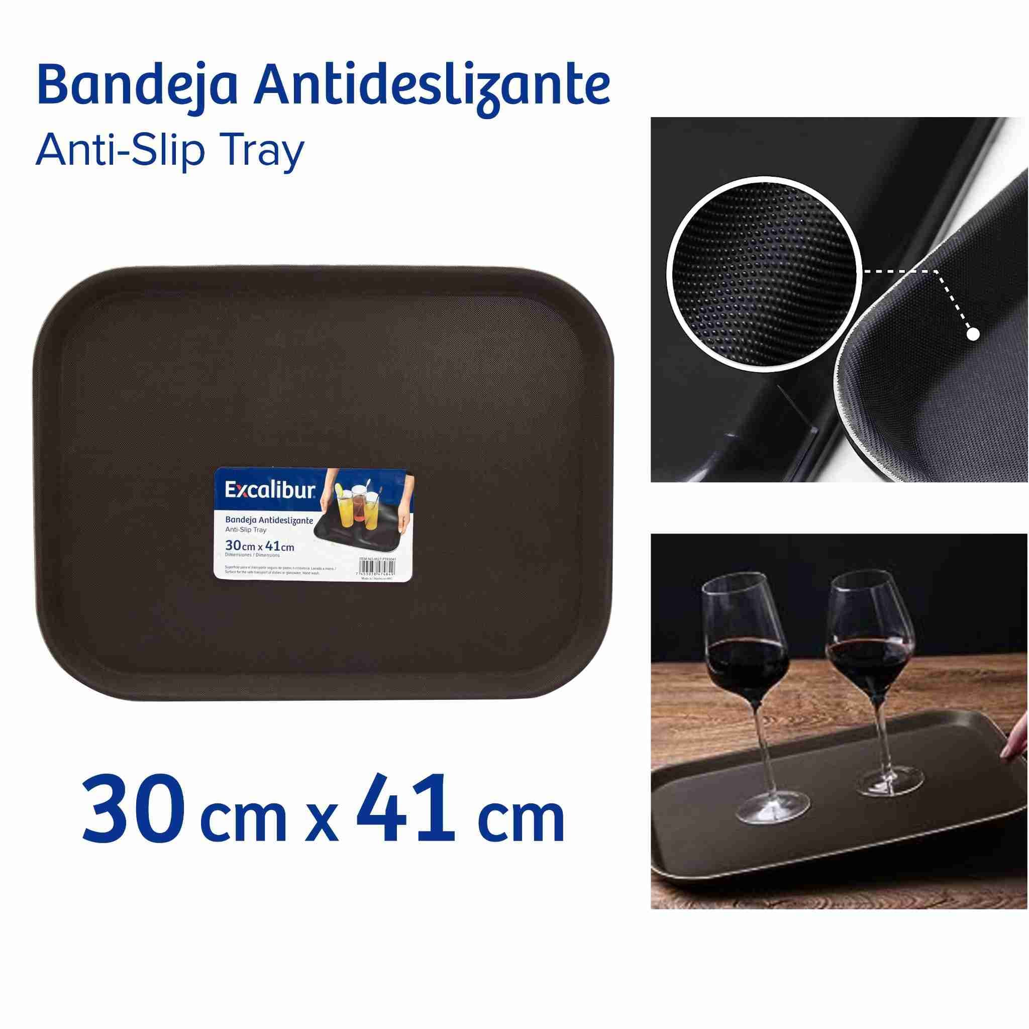 BANDEJA ANTIDESLIZANTE 30X41 CM