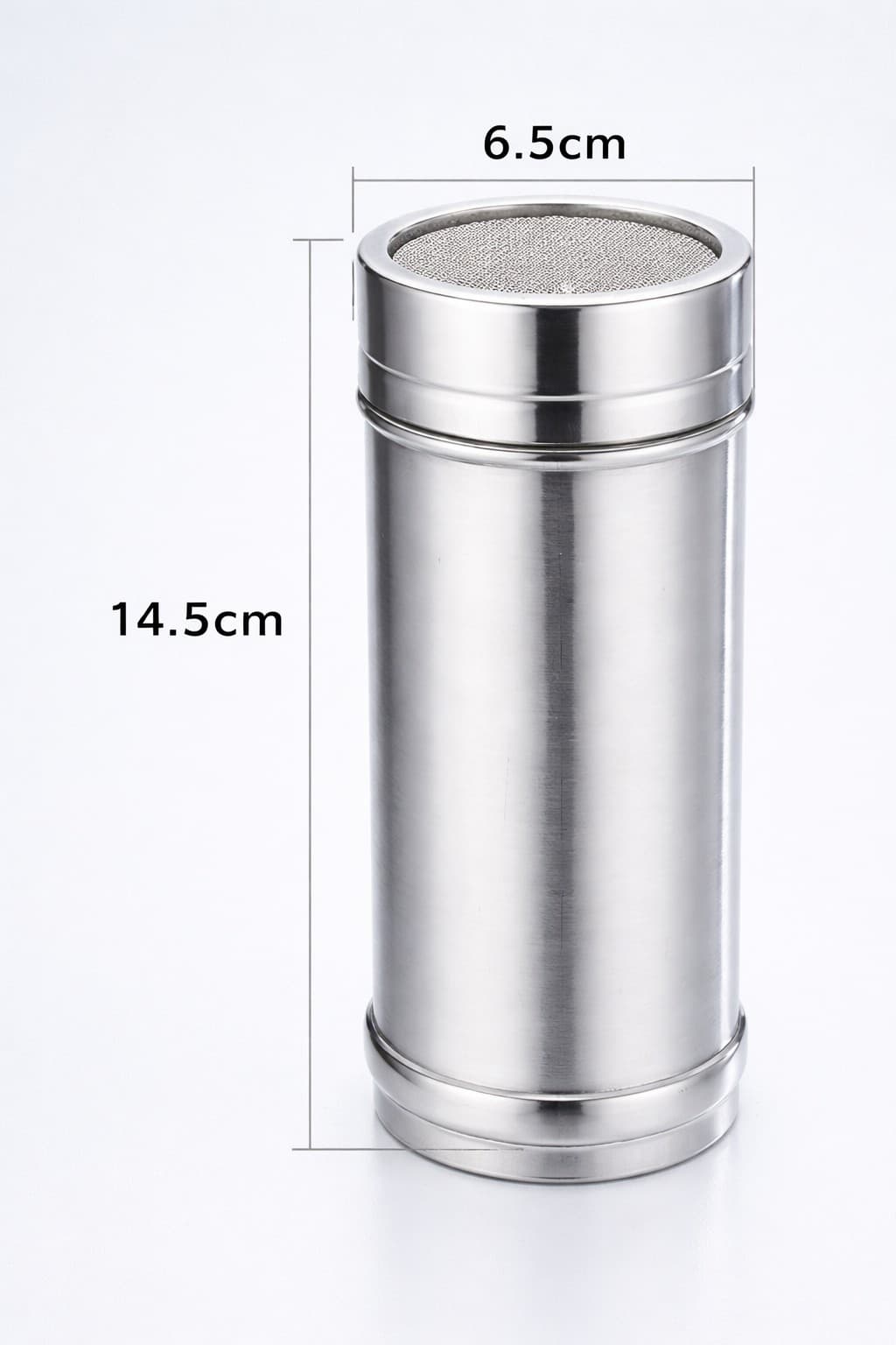 Pulverizador inox 6.5x14.5 cm