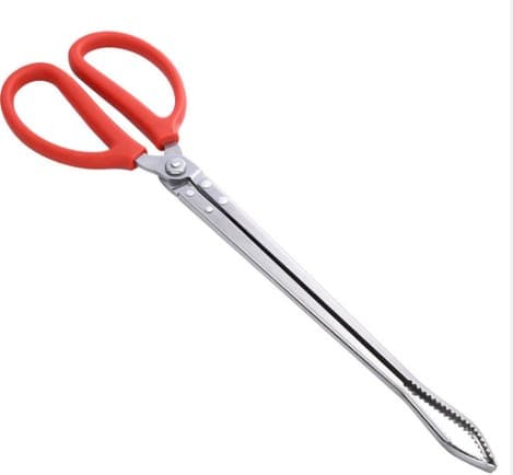 PINZA TIPO TIJERA PARA PARRILLA DE ACERO INOXIDABLE 20" / 50 CM