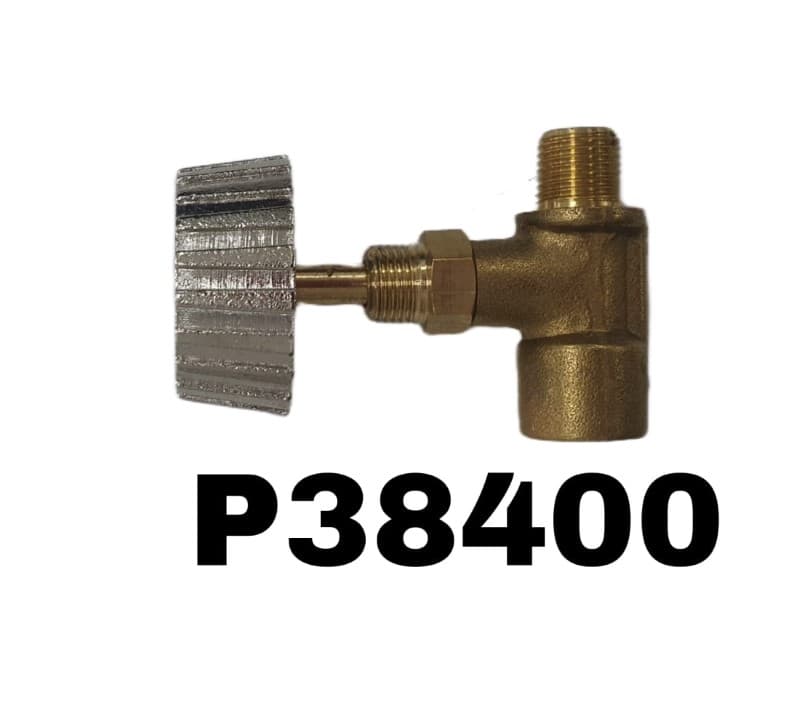 REPUESTO DE VALVULA LT 1/8 NPT 1/8 BSP MAN BSP META 55X36 DE ESTUFAS PROGAS