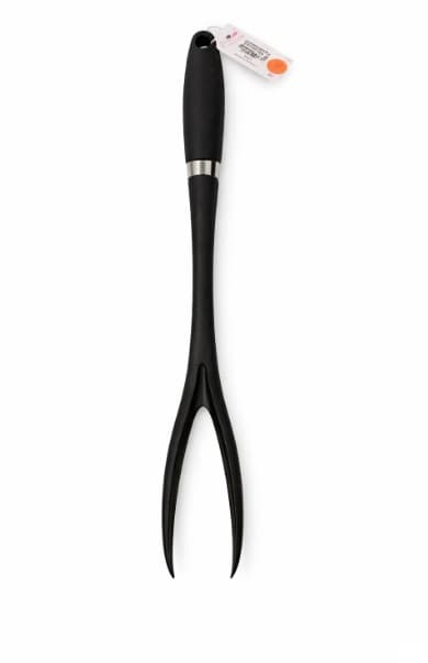 TENEDOR DE SILICONA NEGRO