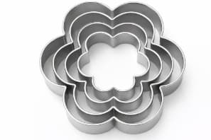 MOLDE GALLETAS FLOR