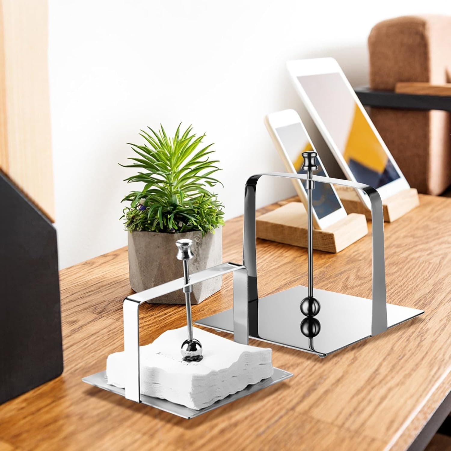 SERVILLETERO PRENSA AINOX 13.5x12.5CM - COD: TH-S1