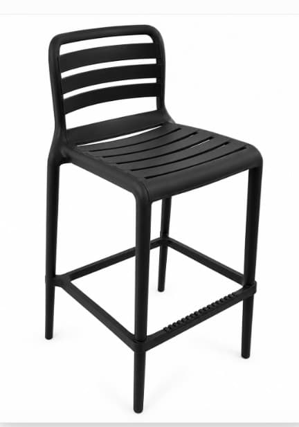 SILLA DE BAR COLOR NEGRO