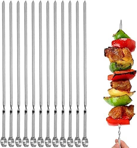 PALILLOS DE METAL 0.6CMx50CM SET 6PZS