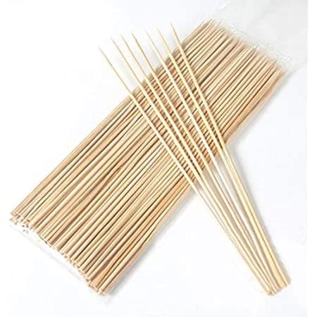 PALILLOS DE BAMBU 30CM SET 100PZS