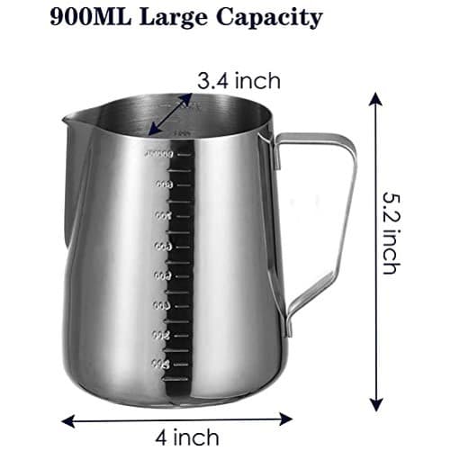 JARRA ESPUMERA INOX 900ML