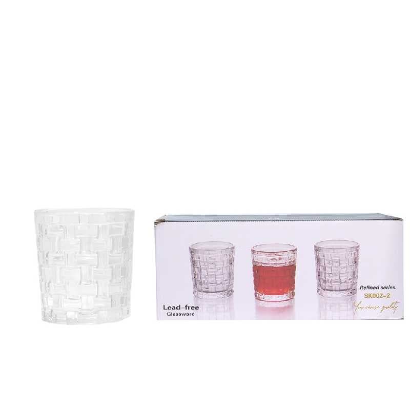 VASO ROCA 275 ml / 9.3 oz SET 6 PZAS  N°SK002-2