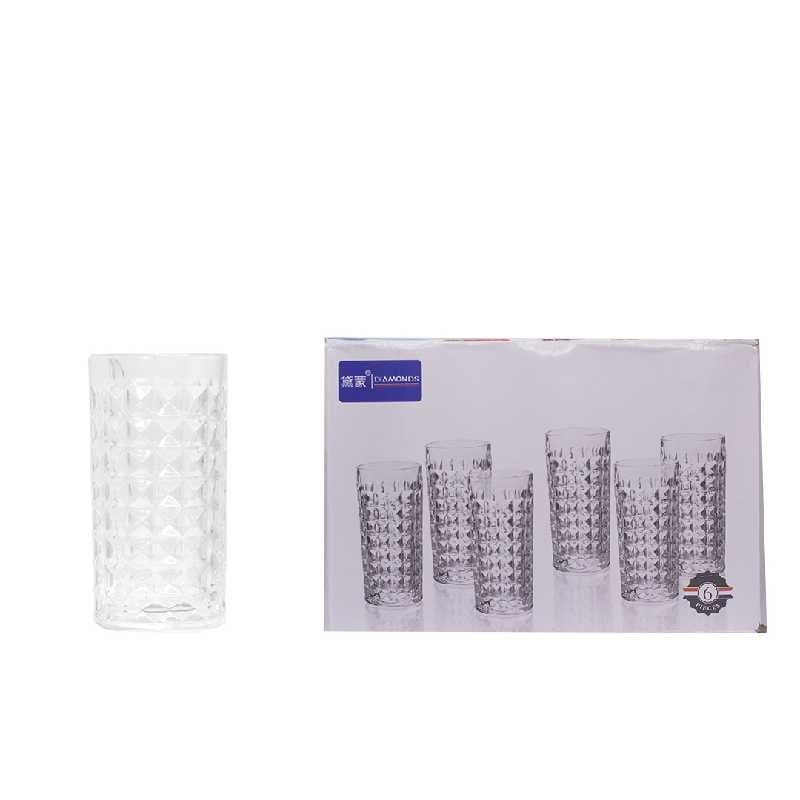 VASO LARGO 295ml / 10oz  SET 6 PZAS N° DM304