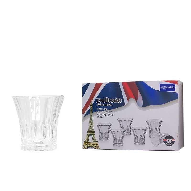 VASO ROCA 325 ml / 11 oz SET 6 PZAS N° DM322-2