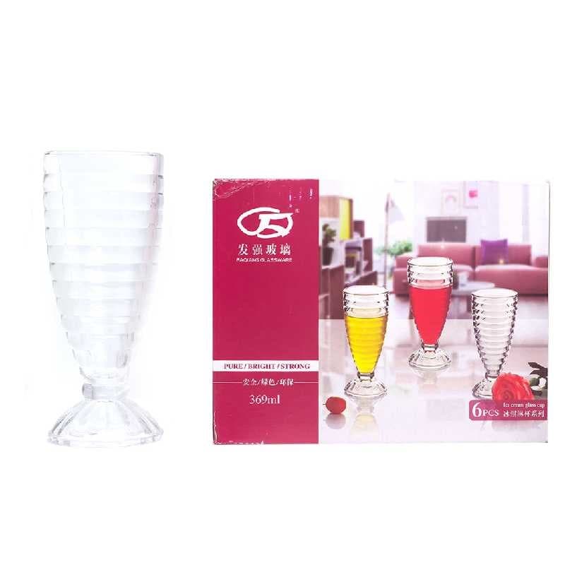 VASO BATIDO 369 ml / 12.5 oz SET 6 PZAS  N°F112-1