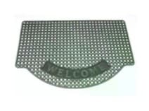 ALFOMBRA ANTIDESLIZANTE DE CAUCHO PERFORADO NEGRO 80X120CM