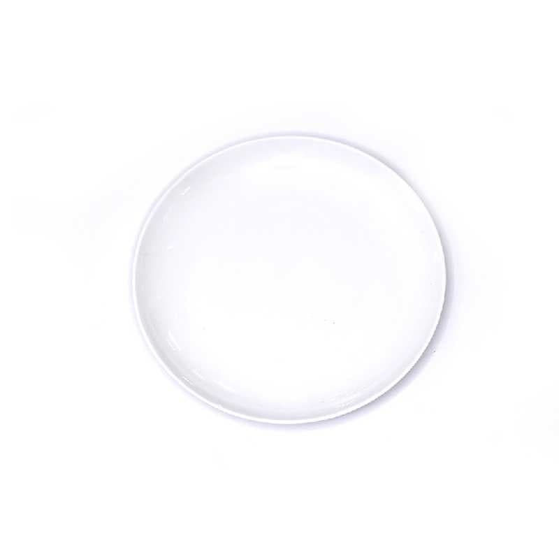 PLATO DE MELAMINA BLANCO REDONDO 16" JL2051