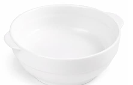 BOWL DE CERÁMICA BLANCO 7"