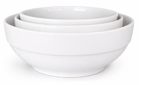 BOWL DE CERÁMICA BLANCO 7"    YL-S1