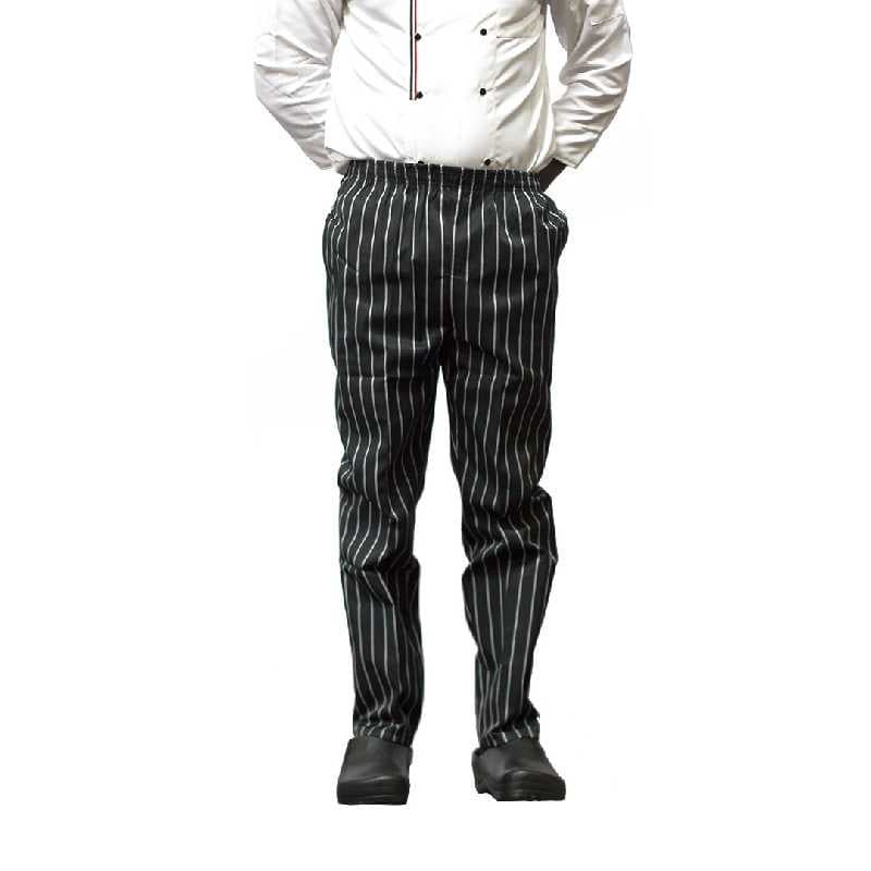 PANTALON NEGRO DE RAYAS UNISEX T:3XL