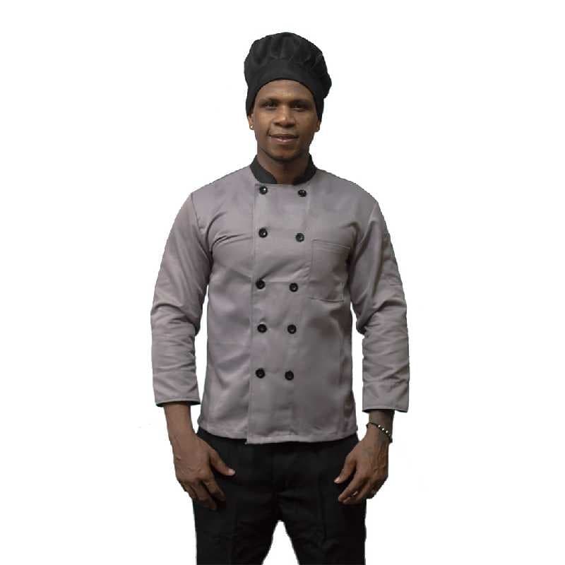CHAQUETA GRIS BTS NEGROS L/S T:L