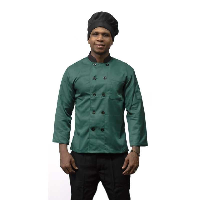 CHAQUETA VERDE MARINO BTS NEGROS L/S T: M