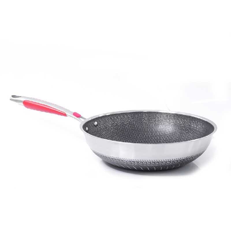 SARTEN DE INDUCCIÓN WOK INOX 32 CM