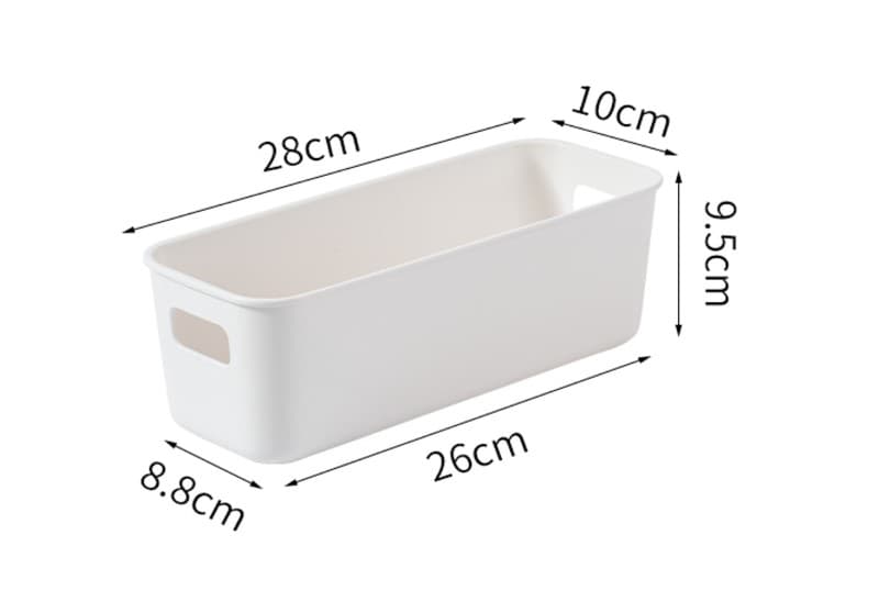 ENVASE DE PLÁSTICO PARA NEVERA 8,8X26,8X9,5CM