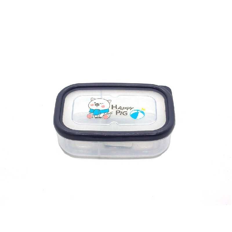 ENVASE DE PLÁSTICO RECTANGULAR 300ml / 10oz