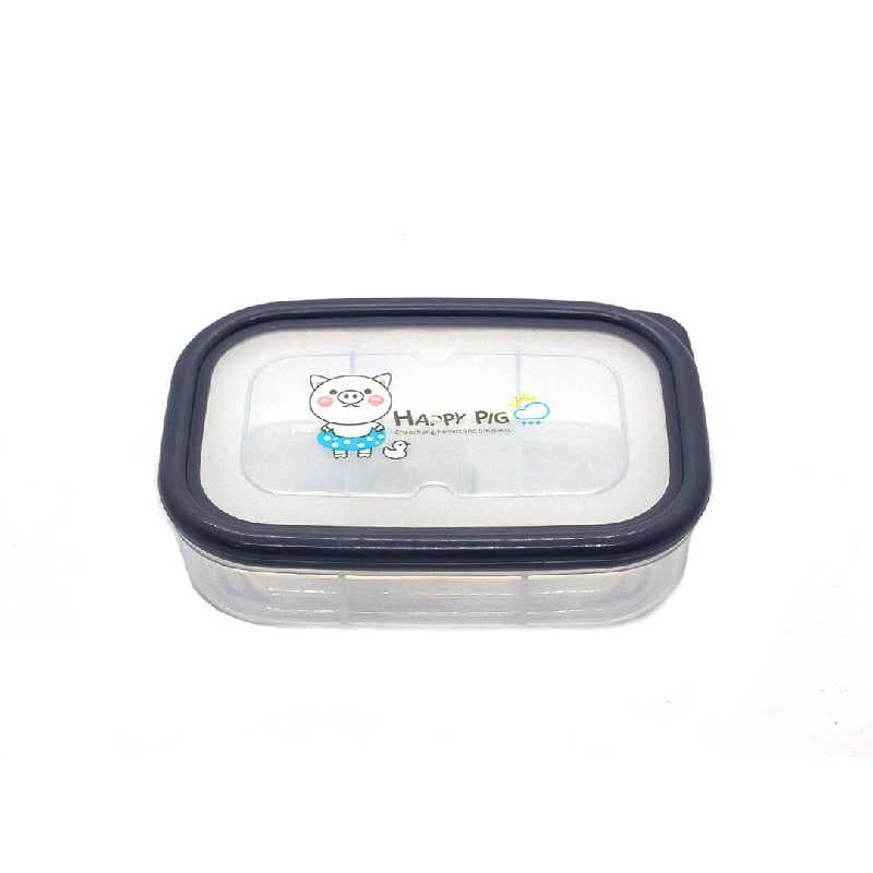ENVASE DE PLÁSTICO RECTANGULAR 400ml / 13.5oz