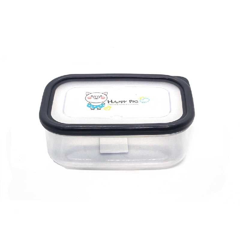 ENVASE DE PLÁSTICO RECTANGULAR 600ml / 20oz