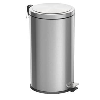 BASURERO INOX 8 LITROS