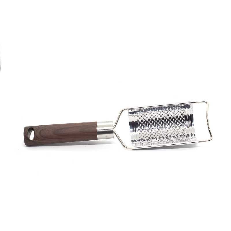 MOLINILLO DE AJO EN ACERO INOX CON MANGO PLASTICO