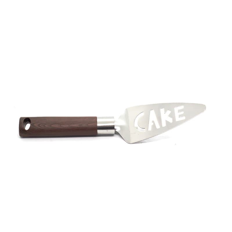 ESPATULA CAKE ACERO INOX MANGO DE MADERA