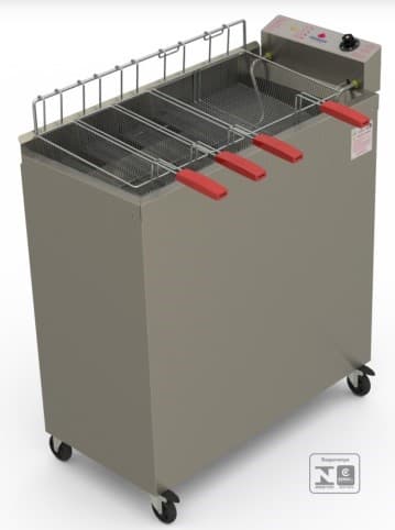 FREIDORA ELÉCTRICA DE AGUA Y ACEITE 1 TANQUE 3 CESTAS 30 LITROS 220V/60HZ PROGAS
