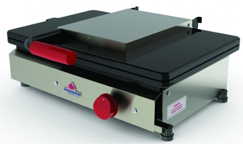 PLANCHA A GAS  CON PRENSA  50CM PROGAS