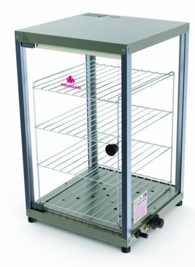 VITRINA CALENTADORA ELECTRICA VERTICAL