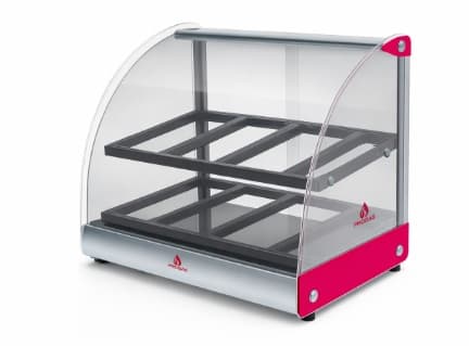 VITRINA CALENTADORA CURVA ELECTRICA 110V-220V/60HZ