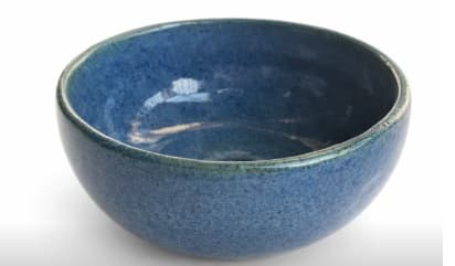 BOWL DE CERÁMICA REDONDO AZUL 6"