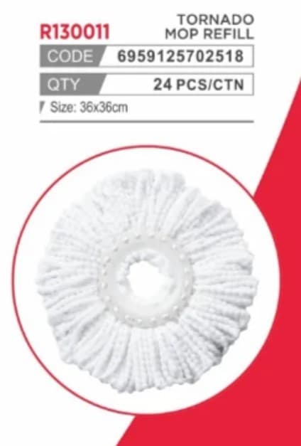 MOPA DE MICROFIBRA BLANCA PARA TRAPEADOR LT2211