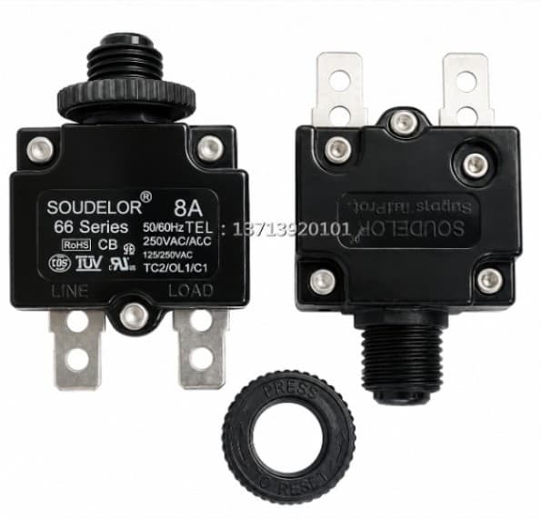 REPUESTO INTERRUPTOR DE SOBRECARGA LICUADORA SK-HR-BL-880