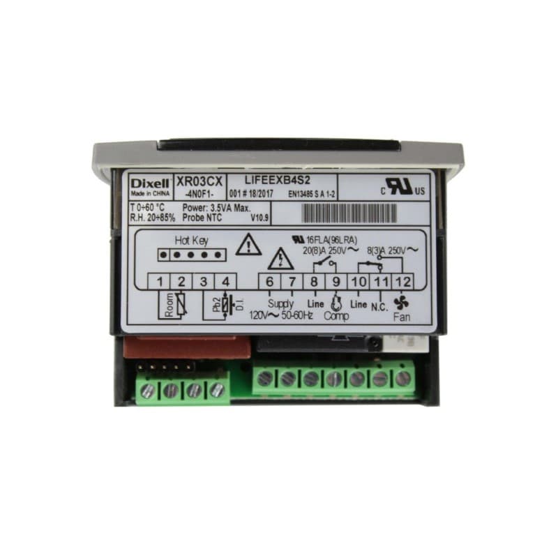 REPUESTO CONTROLADOR XR03CX-4N6F7 DIXELL REFRIGERADORES CHEFS FACTORY-D