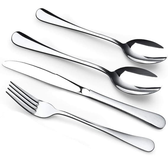 CUBIERTOS PLATEADO SET 4 PZS