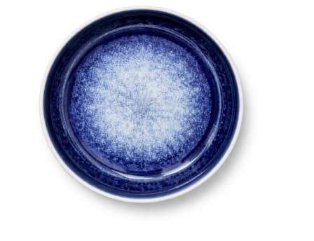 PLATO DE CERÁMICA REDONDO AZUL 10.5