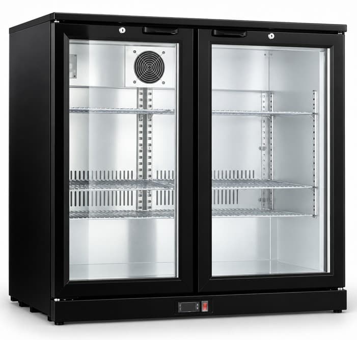 MESA REFRIGERADA DE BAR 2 PUERTAS 36" CHEFS FACTORY