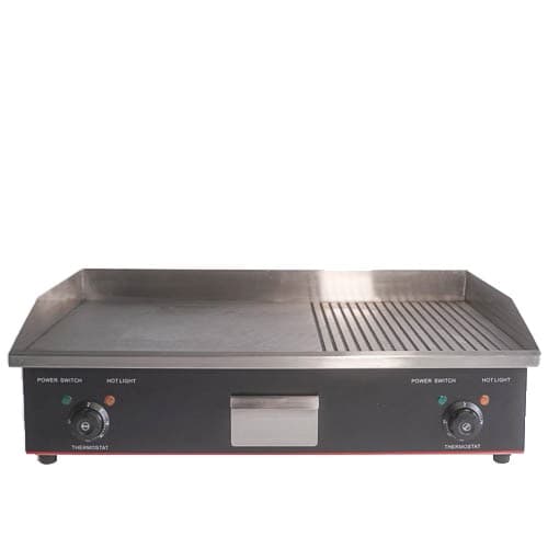 PLANCHA ELECTRICA CON GRILL 72.8 X 47.6 X 21.5 CM