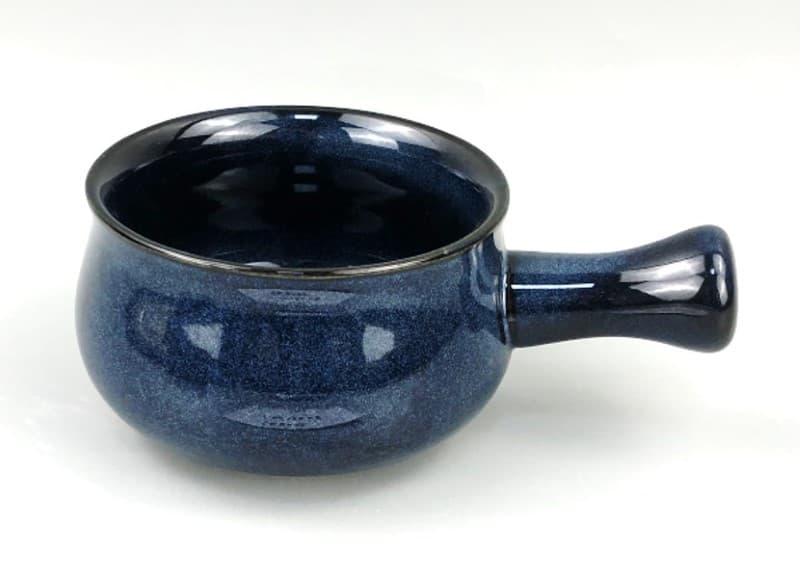 PLATO DE CERÁMICA SOPERO AZUL 5"