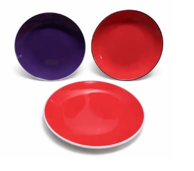 PLATO DE CERÁMICA REDONDO 8"