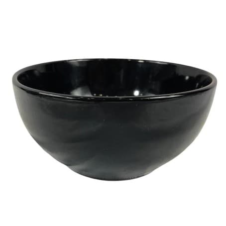 BOWL DE CERÁMICA NEGRO 6"