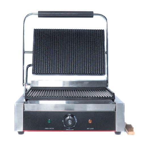 PLANCHA PANINI INDIVIDUAL PARRILLA ARRIBA Y ABAJO
