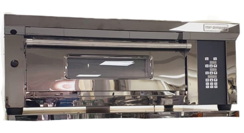 HORNO ELÉCTRICO DIGITAL 1 CUBIERTA 2 BANDEJAS DE PIEDRA 220V/60HZ 142X88X44.8 CM TOP KITCHEN