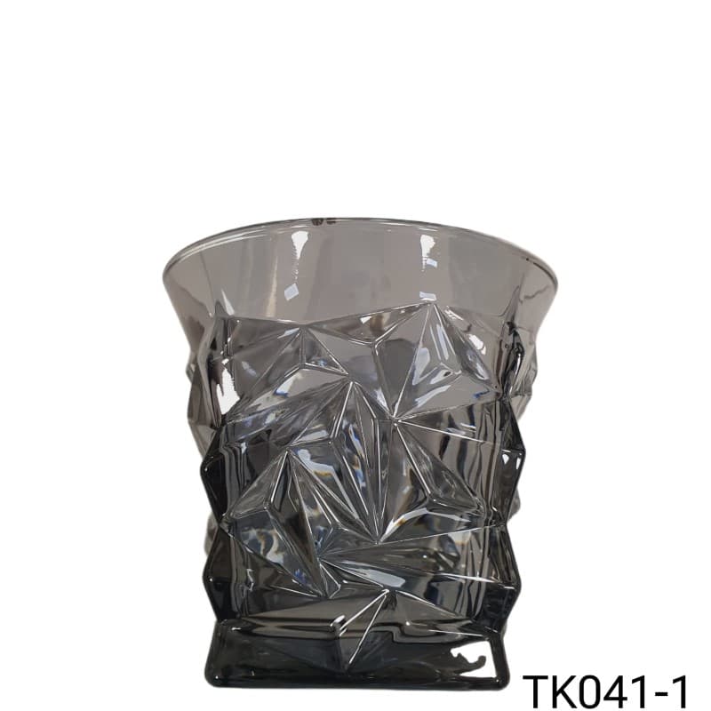 VASO ROCA GRIS 290 ml / 9.80 oz SET 6 PZAS