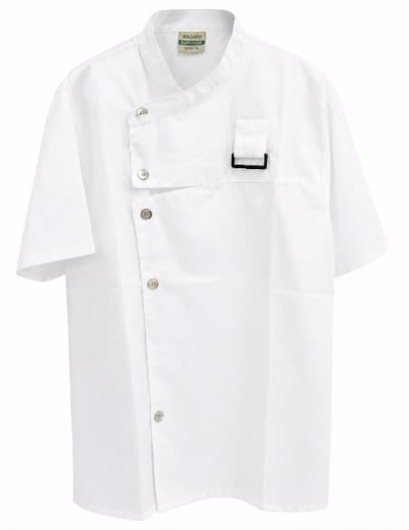 CHAQUETA BLANCA MANGA CORTA TALLA: L